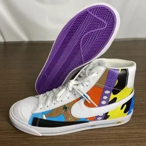 Nike | Shoes | Nike Flyleather Blazer Multicolor 77 Qs  display picture 1